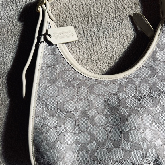 Coach Handbags - Coach Ergo Medium Shoulder Bag In Signature Jacquard